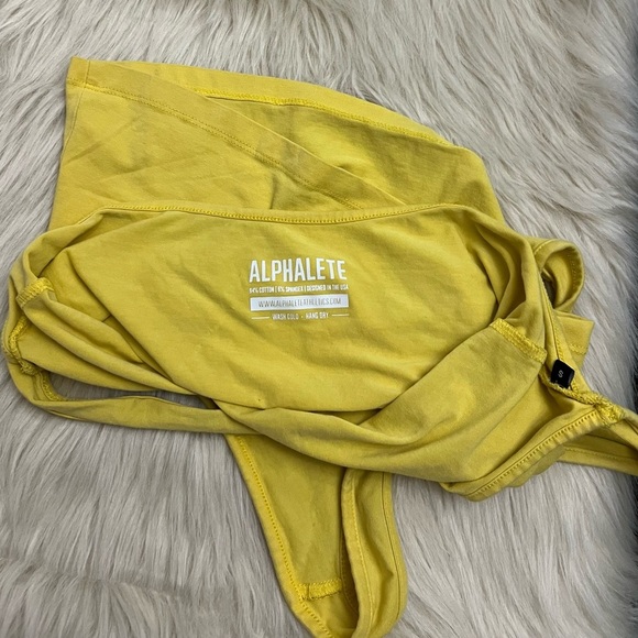 Alphalete Yellow Tank - Picture 3 of 3